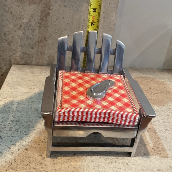 Metal Patio Chair Napkin Holder - Picture 13 of 14
